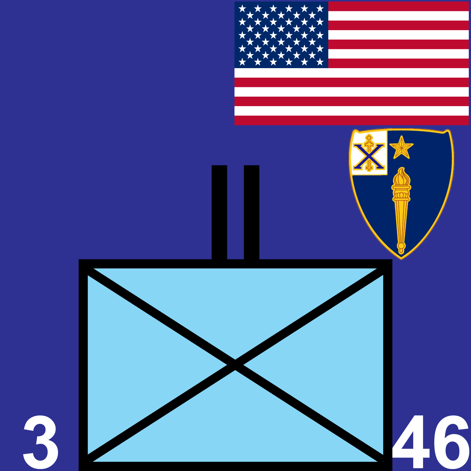 3d Battalion, 46th Infantry Regiment icon